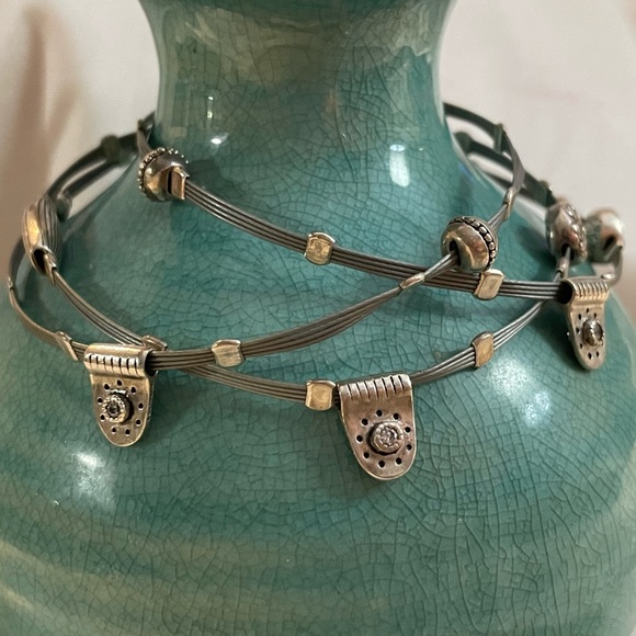 Silpada ‘HAIKU’ Sterling Silver Bracelet Trio Set B2185 - Picture 4 of 15